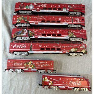 Bachmann Hawthorne Village Coca Cola Through The Years Express Engine Lot 6 HO